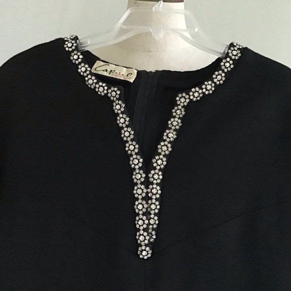 Vintage Shift Double Knit Dress - Picture 2 of 5